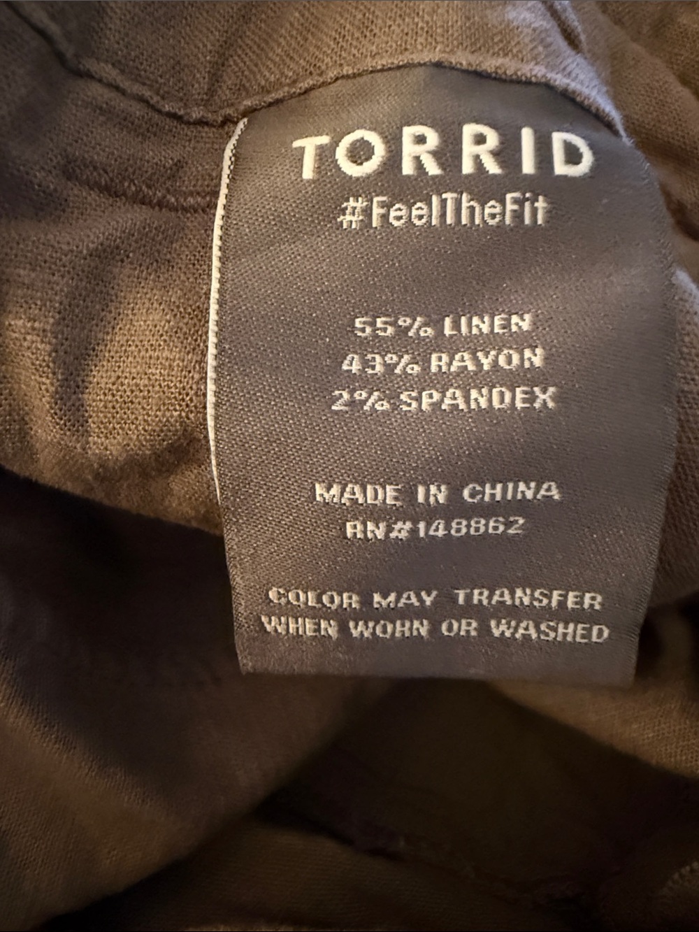Torrid Linen Shorts - Picture 4 of 4